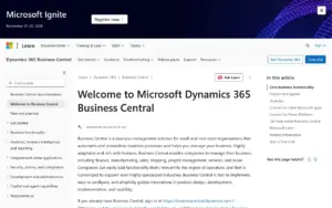 Microsoft Dynamics 365 Business Central (Nav24 dla branży mięsnej)